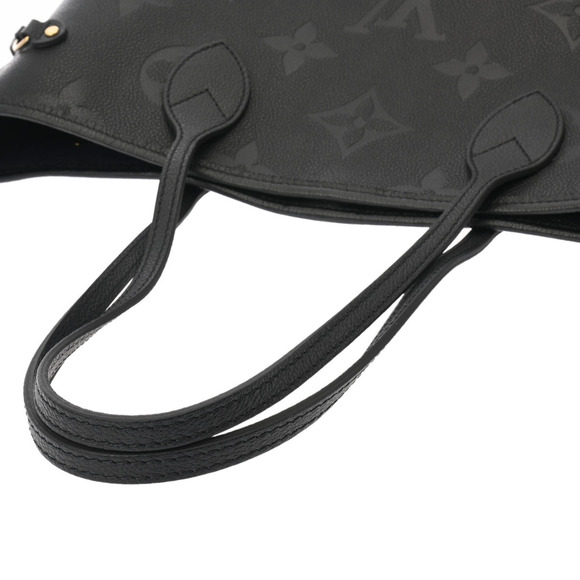 Louis Vuitton Empreinte Neverfull MM Noir Black Tote Bag Back - Picture 3 of 14